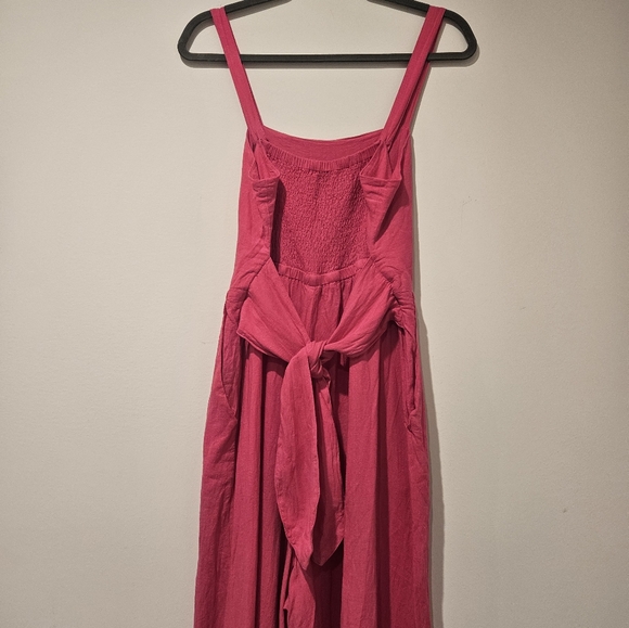 NIC+ZOE Vibrant Pink Jumpsuit, Size 10 - Picture 5 of 6